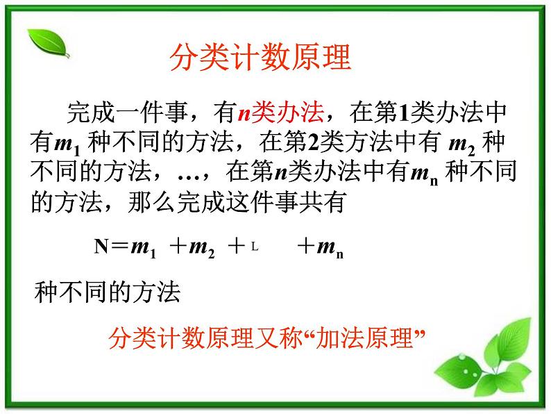 数学:1.1《基本计数原理》课件(1)(新人教B版选修2-3)第3页