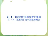 2013高二数学新课程 3.1.1《数系的扩充和复数的概念》课件3（新人教A版选修2-1）