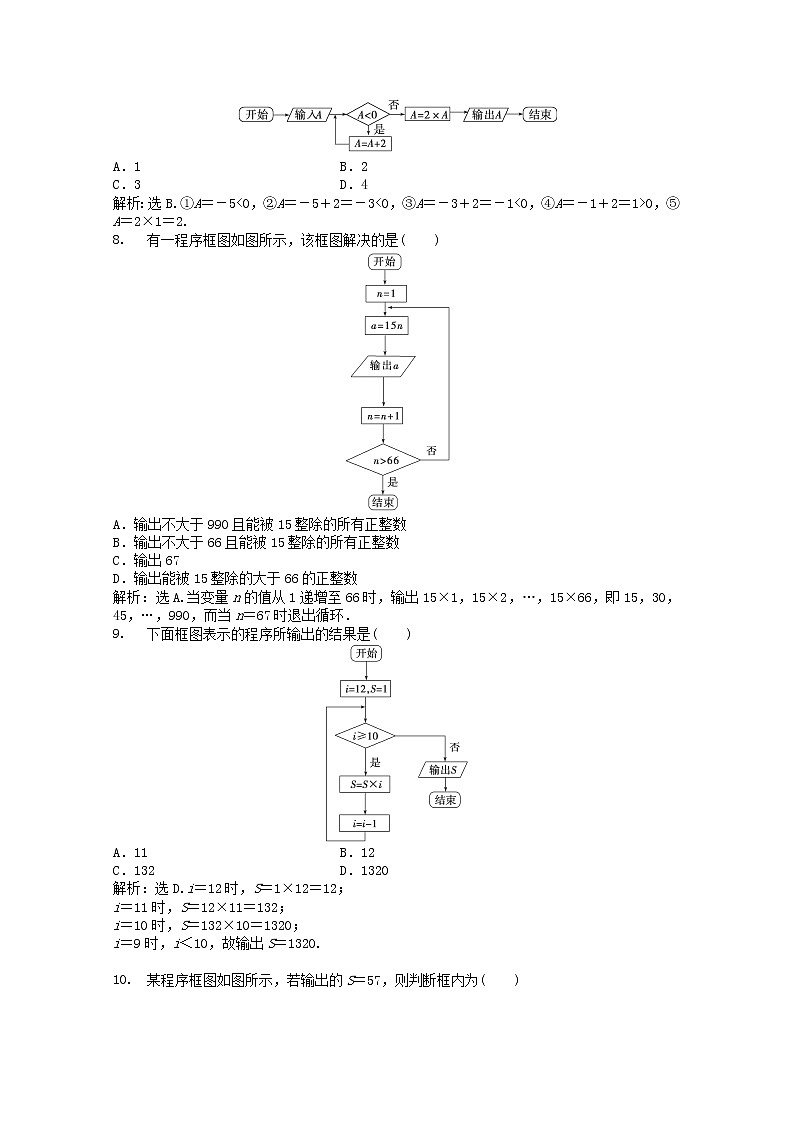 2013年高二数学 能力特训 第四章章末综合检测新人教B版选修1-203