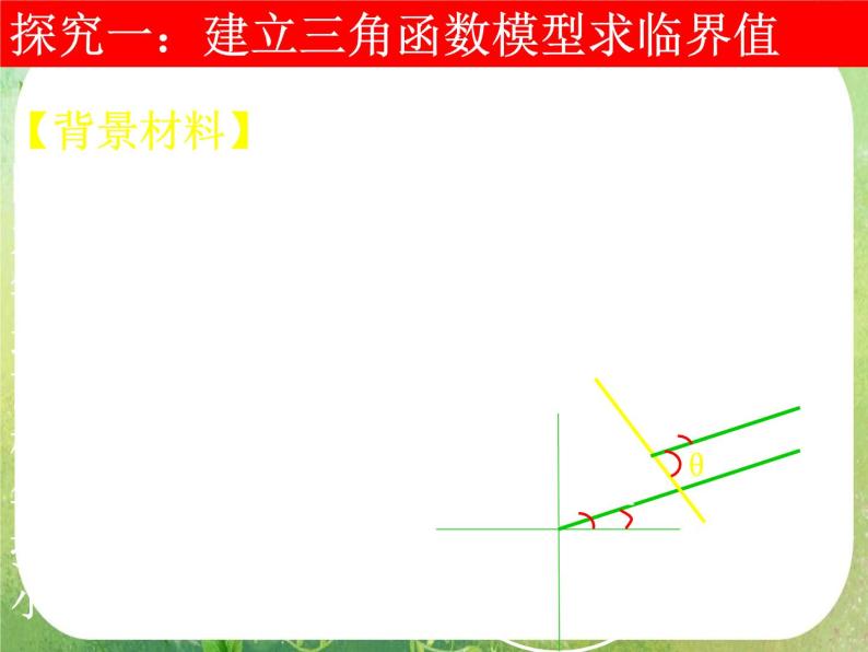 河南省洛阳市第二外国语学校高中数学新人教A版必修四课件：1.6-2三角函数模型的简单应用04