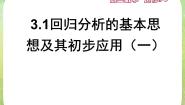 数学选修2-33.1回归分析的基本思想及其初步应用图文ppt课件