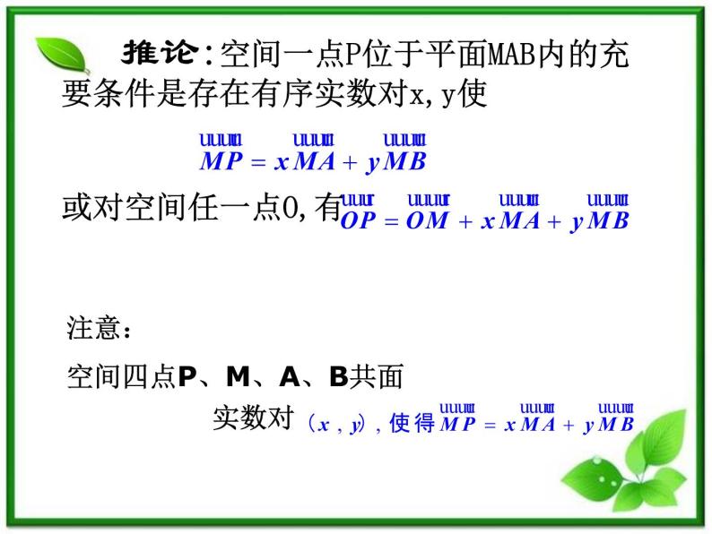 数学：3.1.3《两个向量的数量积》课件（1）（新人教B版选修2-1）05