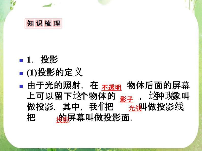 12-13学年高一数学：1.2.1-1.2.2《中心投影与平行投影、空间几何体的三视图》课件2（人教A版必修2）06