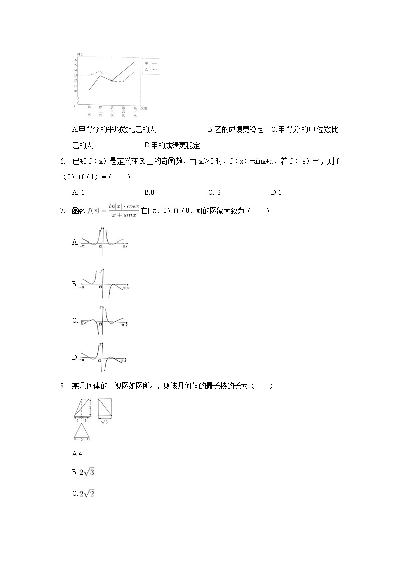 2020年山西省晋城市高考数学一模试卷(理科)_(带答案解析).docx02