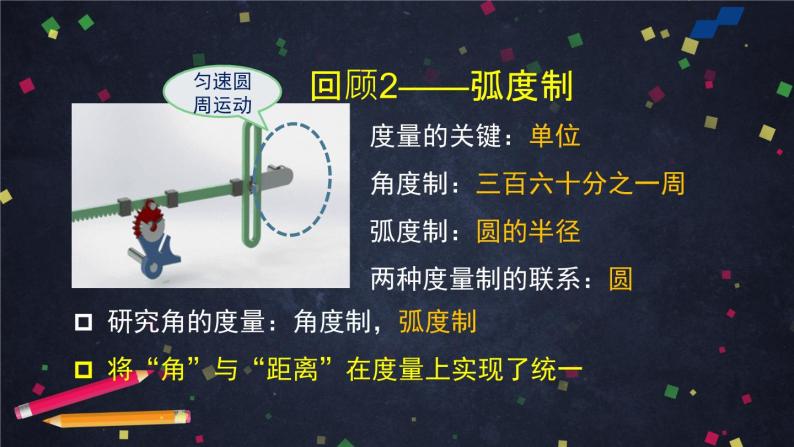 3.高一探索旋转现象中的变量关系模型——任意角三角函数概念（人教B版）课件PPT04