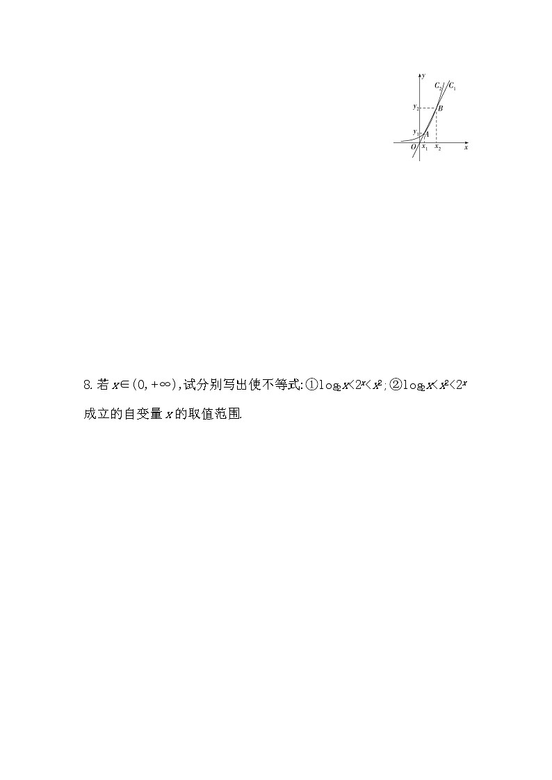 4.5.1 几种函数增长快慢的比较-2022版数学必修第一册 湘教版(2019) 同步练习 (Word含解析)03