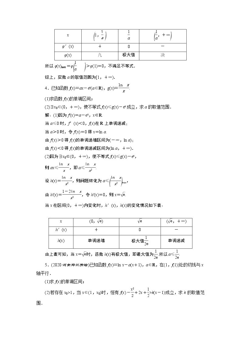 2023届高考一轮复习讲义（理科）第三章　导数及其应用    第2讲　第4课时　高效演练分层突破学案02