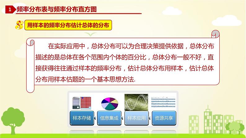 人教A版2019必修第二册 9.2.1 总体取值规律的估计 PPT课件06