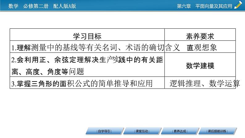 新教材人教A版数学必修第二册 6.4.3 余弦定理、正弦定理 第3课时 PPT课件+练习02