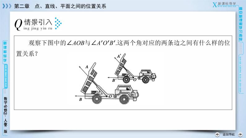 人教A版数学必修2  2.1.2 空间中直线与直线之间的位置关系 PPT课件+练习06