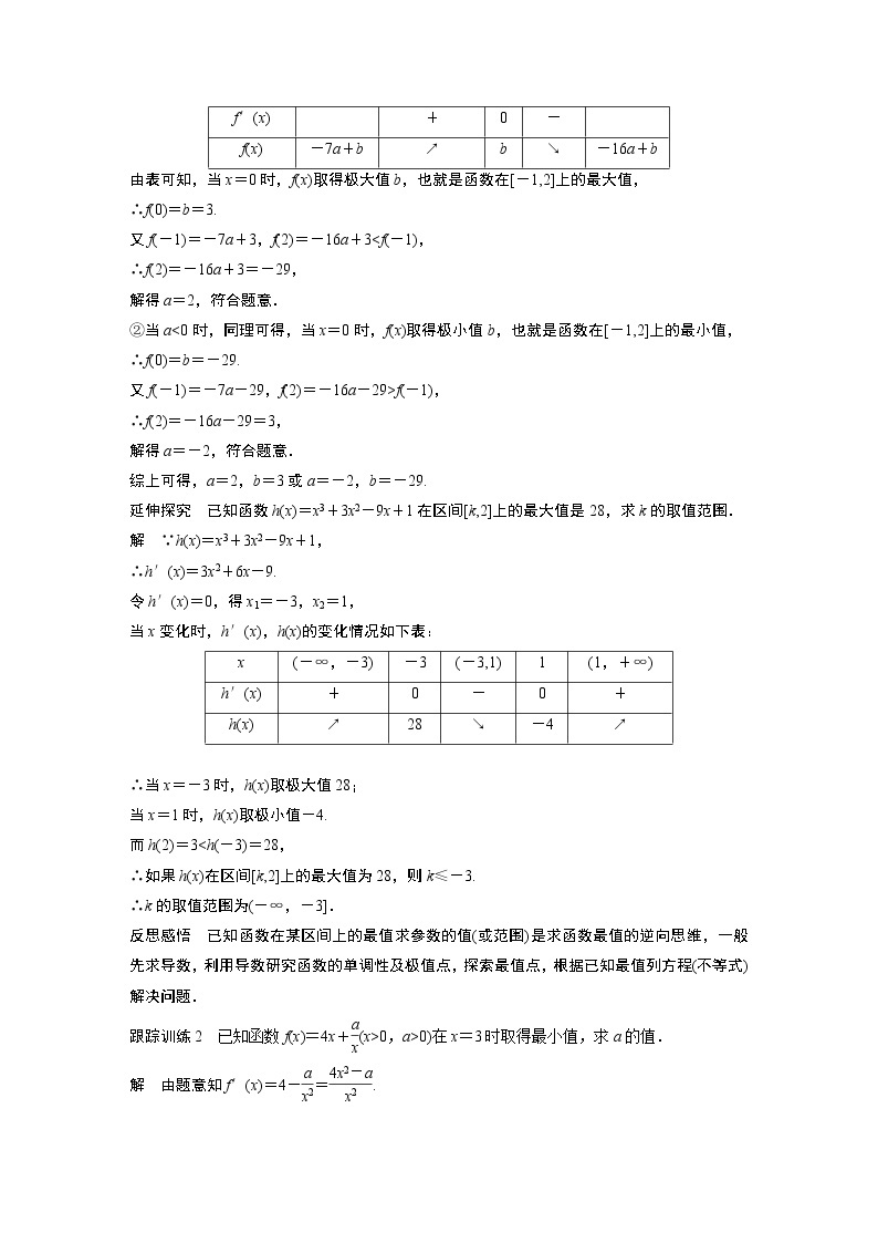 第二章 §6 6.3 第2课时　含参函数的最值学案03