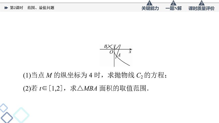 第8章 第8節(jié)　第2課時(shí)　范圍、最值問(wèn)題課件PPT第4頁(yè)