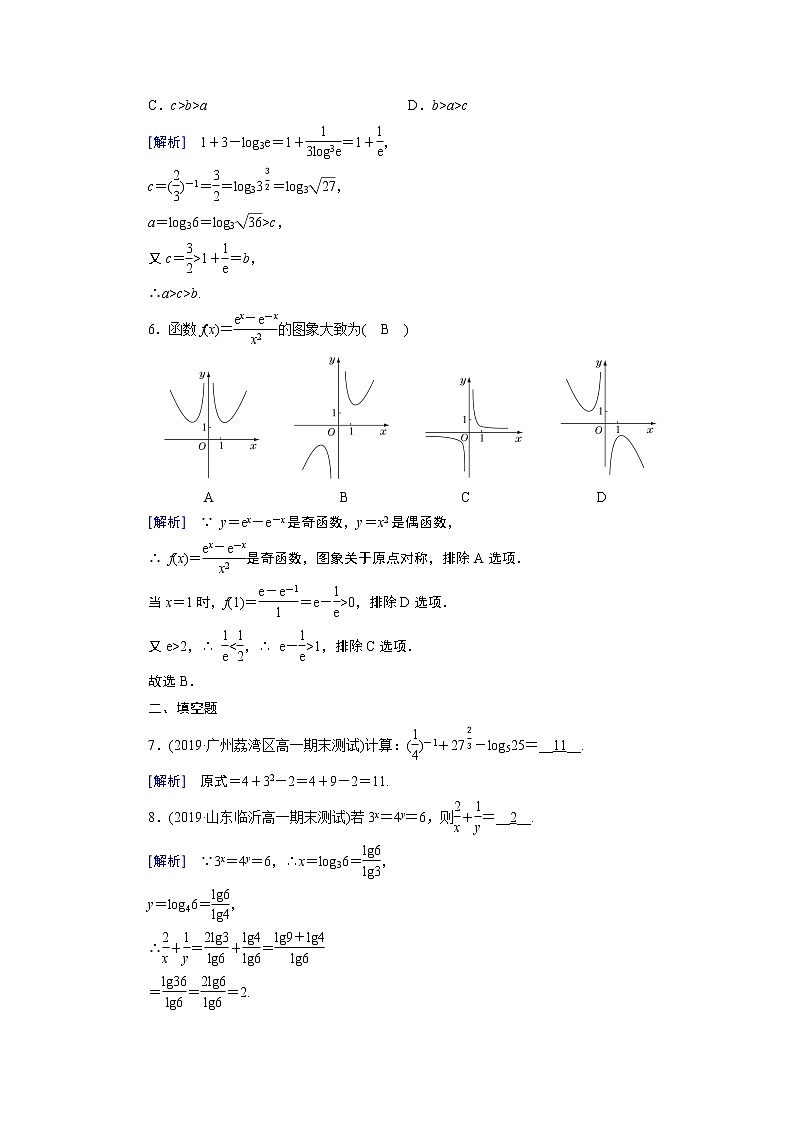人教A版数学必修1 章末整合提升2 试卷第2页