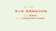 人教版新课标A选修2-12.4抛物线教课内容课件ppt