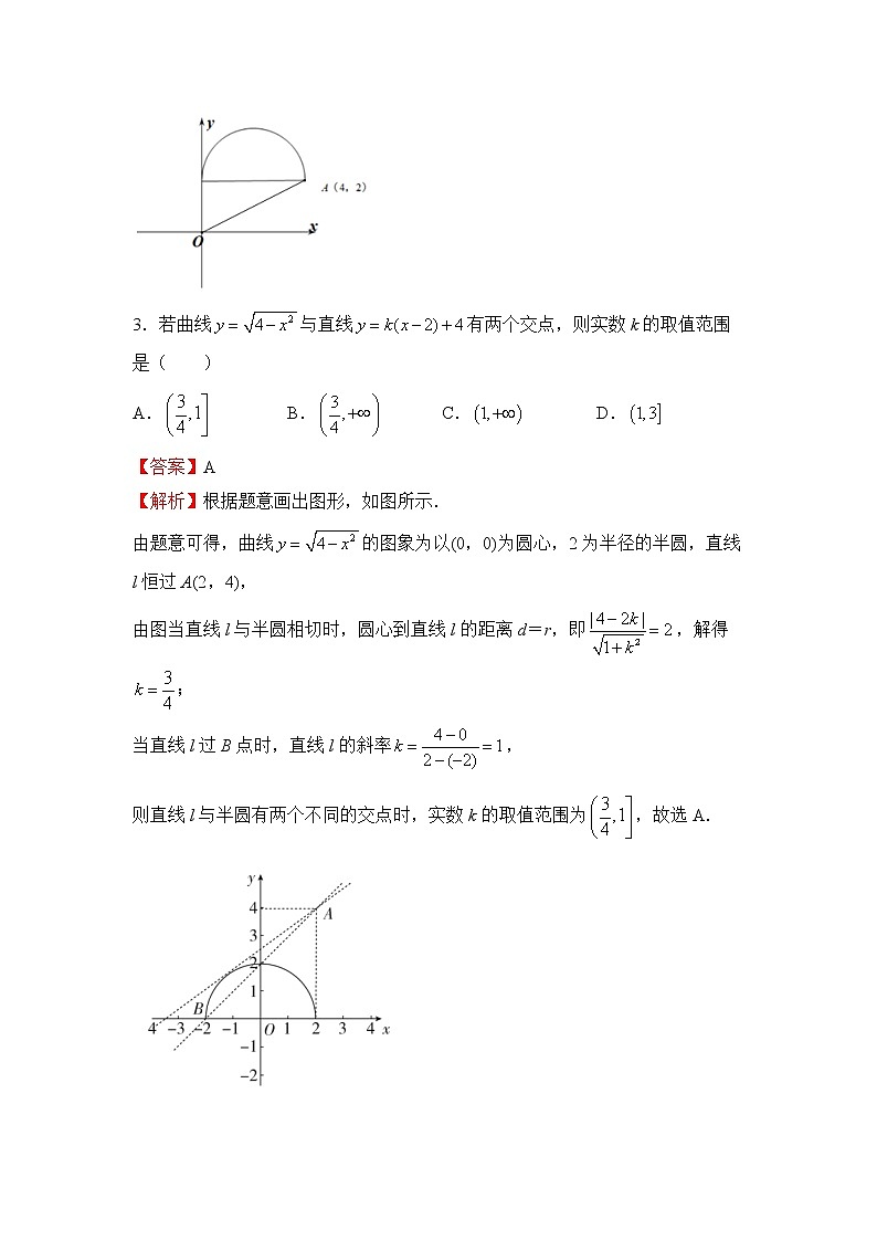 【原创】2022届高三二轮专题卷 数学(十四)圆的方程 教师版第2页