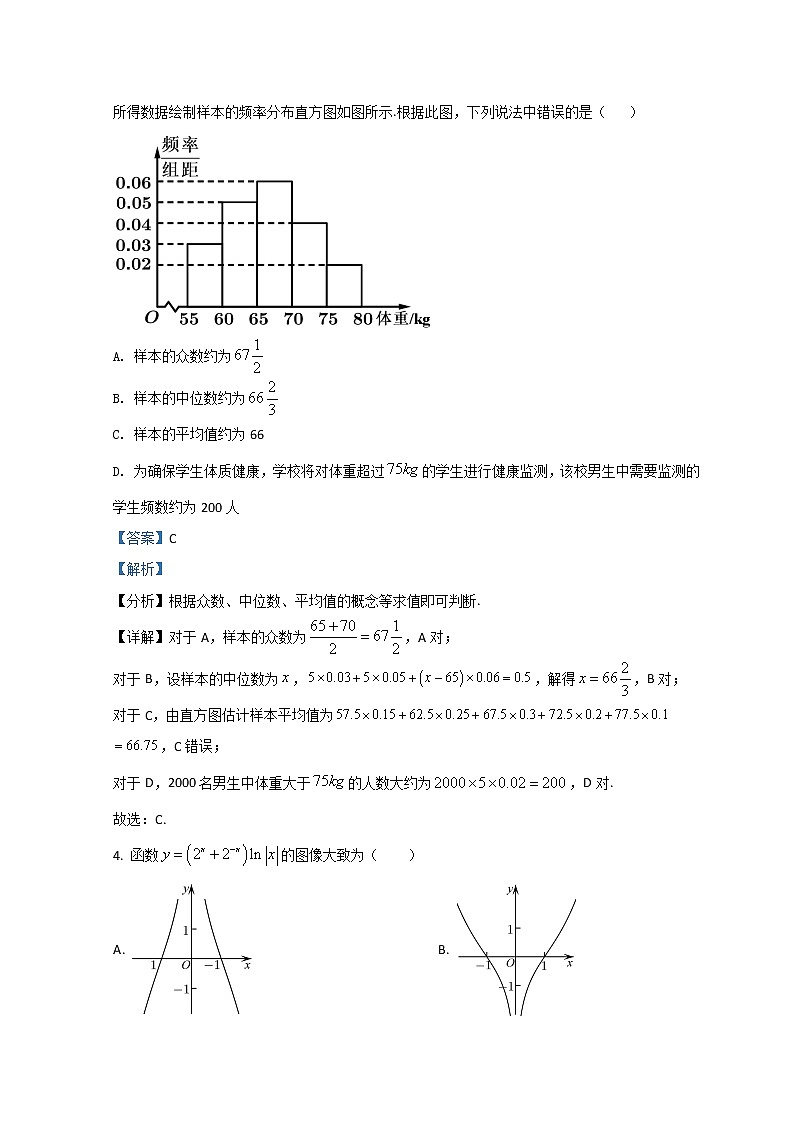 四川省成都市第七中学2021-2022学年高三下学期二诊模拟考试(二模)数学(理)含解析第2页