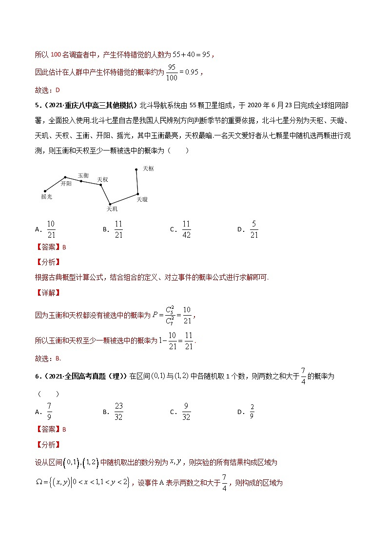 高一(下)期末测试卷(A卷 基础巩固)解析版第3页