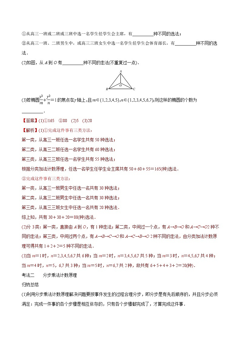 专题9.1 分类加法计数原理与分步乘法计数原理(解析版)第3页