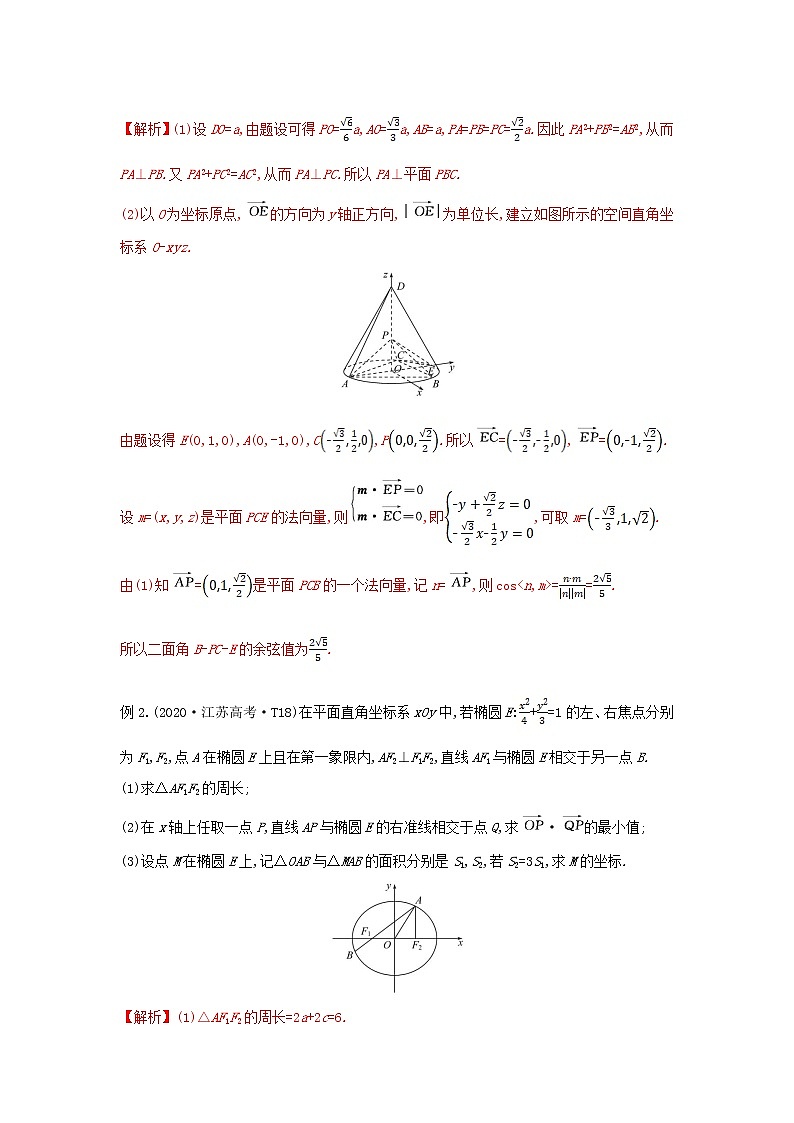 专题18 建立坐标系“形题数解”-备战2022高考数学冲破压轴题讲与练02