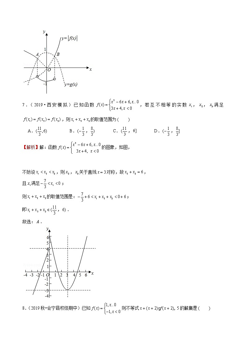 专题10 分段函数的解析式求法及其图象的作法(解析版)第3页