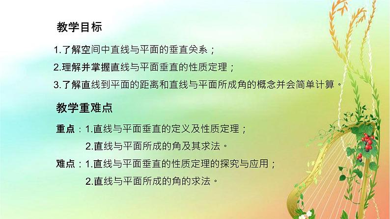 6.5.1 直线与平面垂直课件PPT第2页
