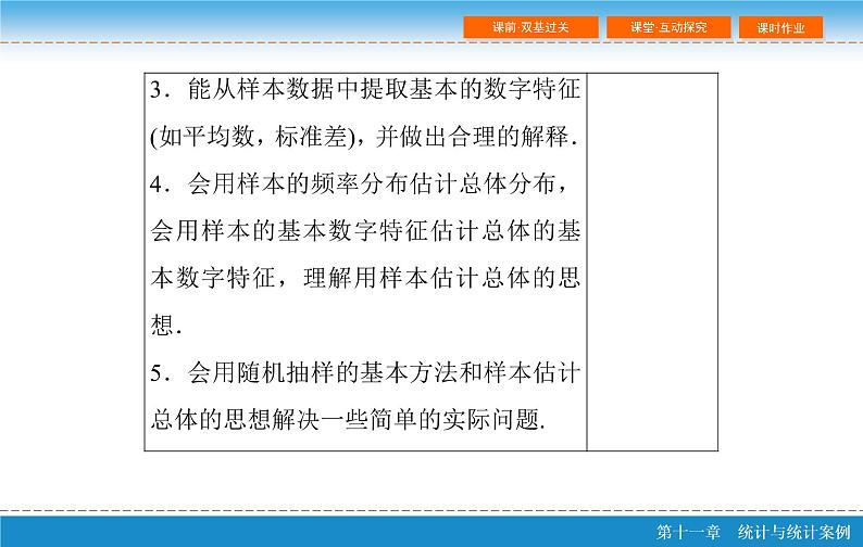 高考 一轮复习第十一章 11.2 用样本估计总体课件PPT04