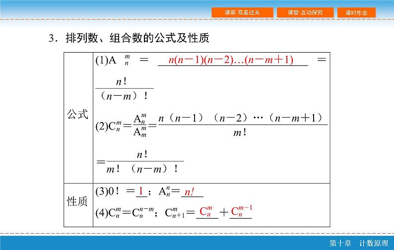 高考 一轮复习第十章 10.2 排列与组合课件PPT第6页