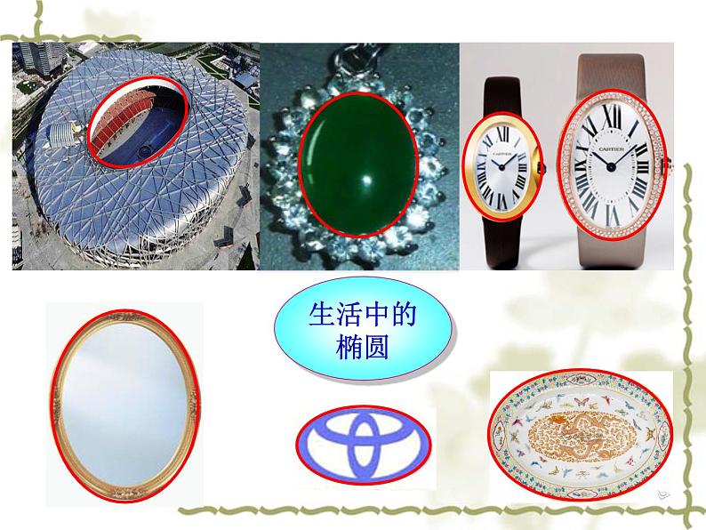 高中数学人教版 选修 用《几何画板》探究点的轨迹:椭圆椭圆及其标准方程部优课件第1页