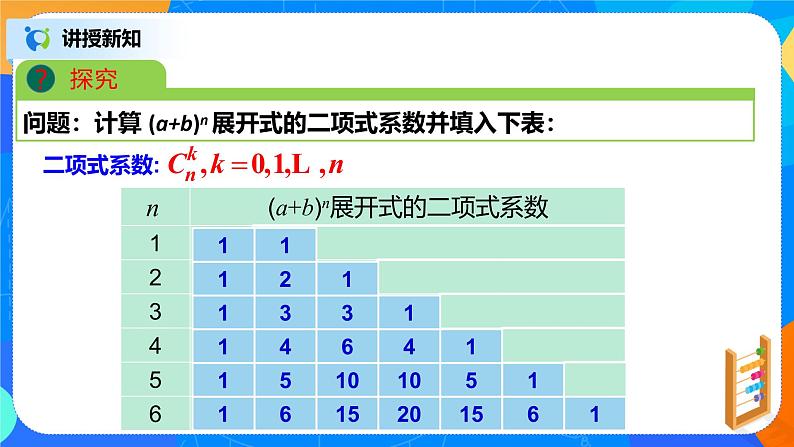 6.3.2二项式系数的性质 课件+教学设计03