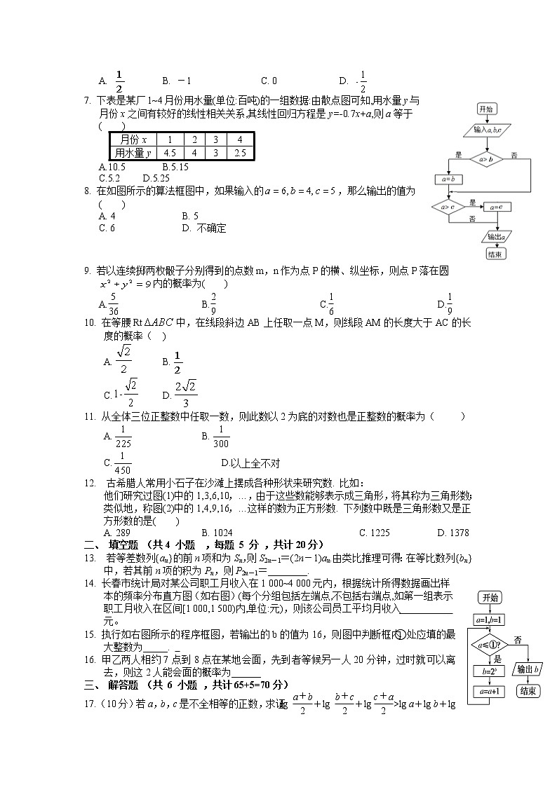 届江西省南昌市新建区第一中学高二下学期数学文第一次月考试题第2页