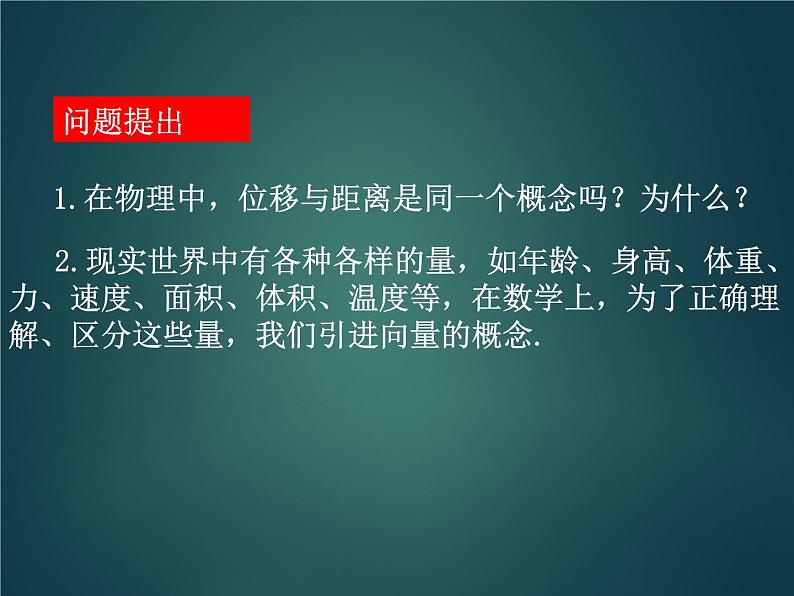 人教版(B版2019课标)高中数学必修二6.1.1向量的概念 课件02