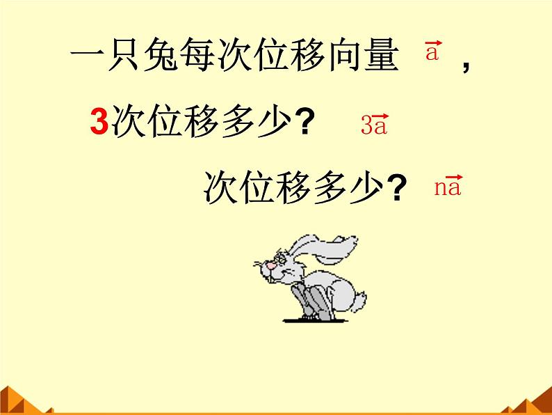 人教版(B版2019课标)高中数学必修二6.1.4数乘向量  课件第5页