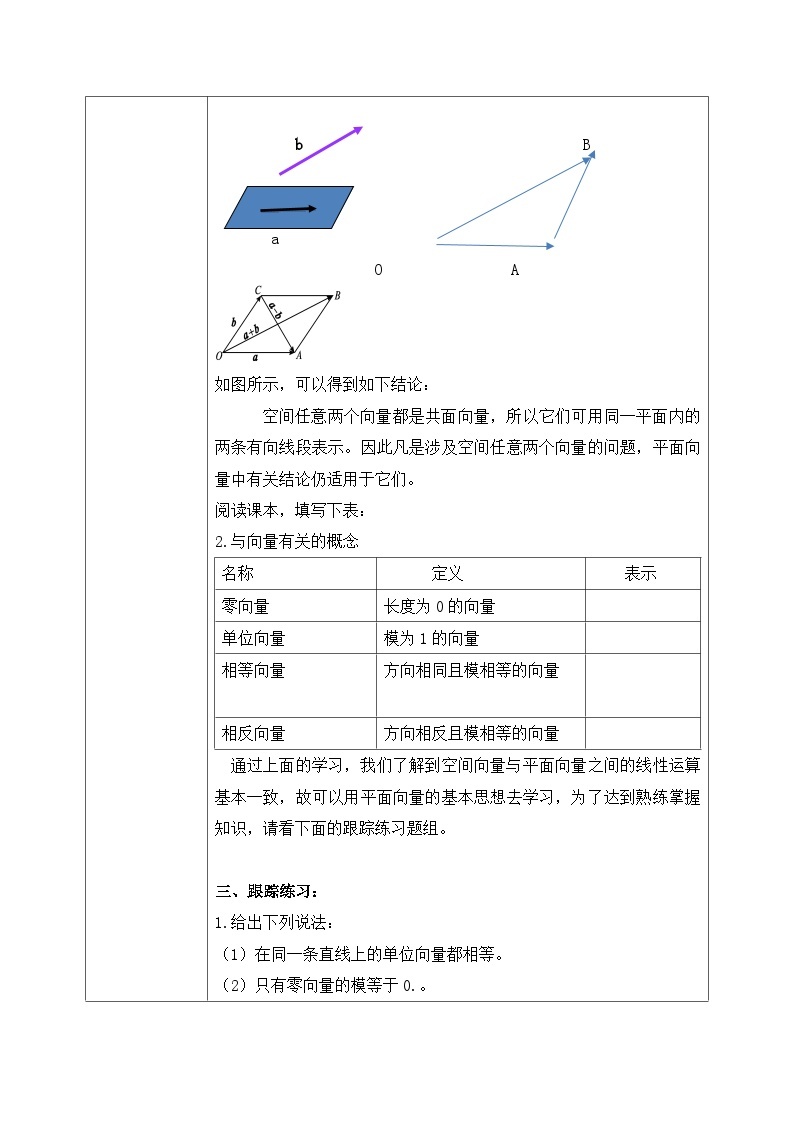 1.1.1《 空间向量及其线性运算》课件+教案03