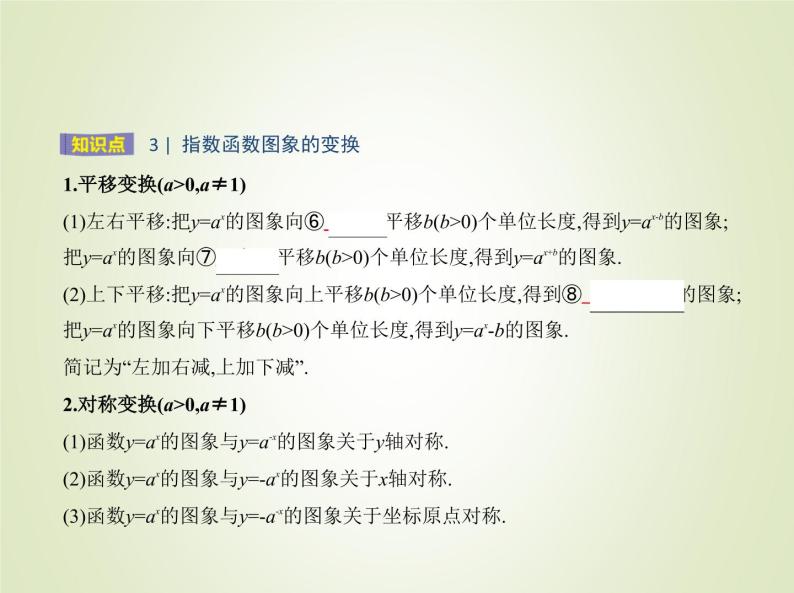 苏教版高中数学必修第一册第6章幂函数指数函数和对数函数2指数函数课件05