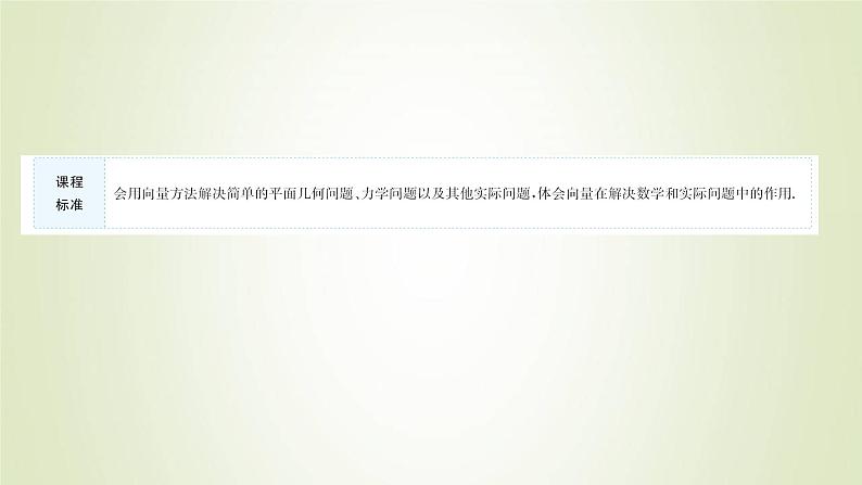 苏教版高中数学必修第二册第9章平面向量4向量应用课件第2页
