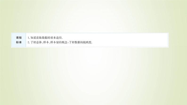 苏教版高中数学必修第二册第14章统计1获取数据的基本途径及相关概念课件02