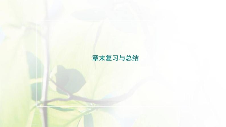 北师大版高中数学必修第一册第一章预备知识章末复习与总结课件02