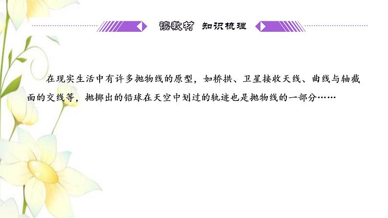 新人教B版高中数学选择性必修第一册第二章平面解析几何7.2抛物线的几何性质课件03