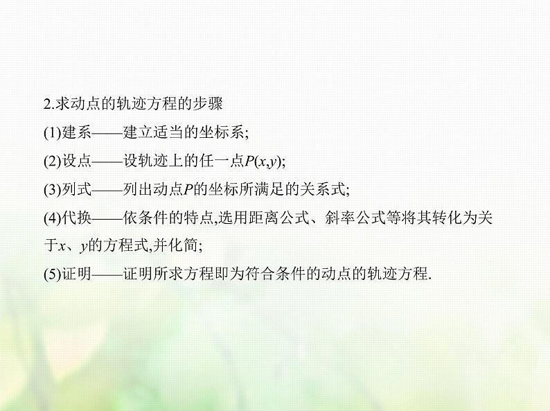 新人教A版高考数学二轮复习专题九平面解析几何6圆锥曲线的综合问题综合篇课件第2页