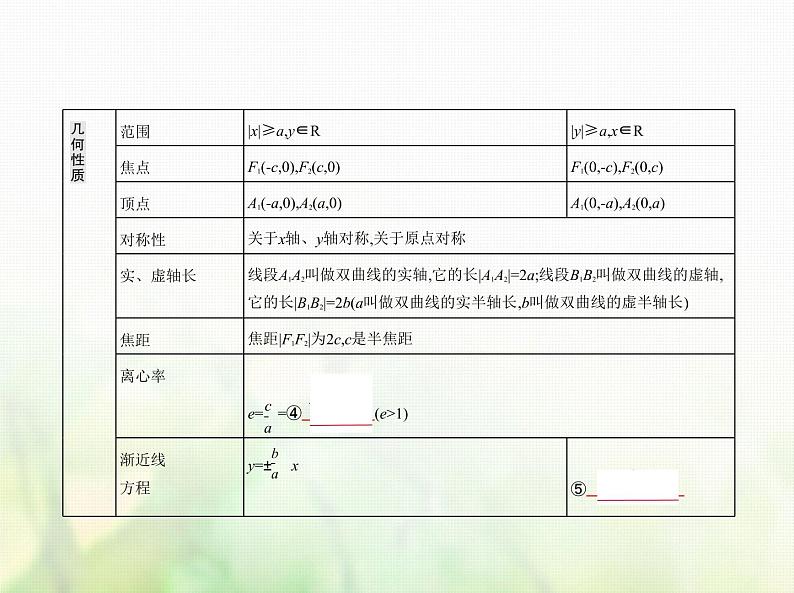 新人教A版高考数学二轮复习专题九平面解析几何4双曲线综合篇课件第4页