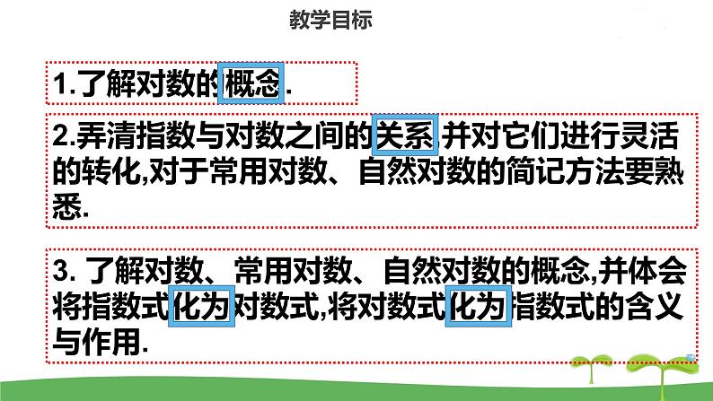 高中北师大版数学 新教材 必修第一册 4.1对数的概念 课件PPT02