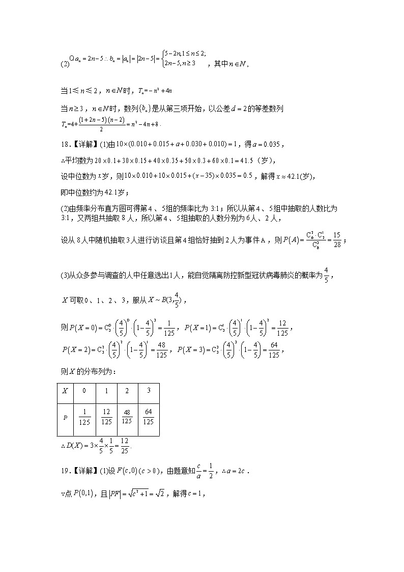 2022届山西省山西大学附中高三5月三模(总第七次模块)诊断考试数学理试题PDF版含答案02
