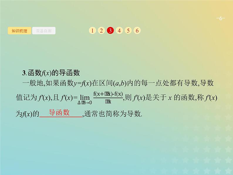 广西专用高考数学一轮复习第三章导数及其应用1导数的概念及运算课件新人教A版理06