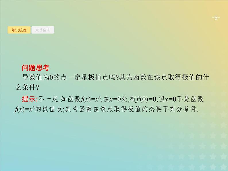 广西专用高考数学一轮复习第三章导数及其应用3导数与函数的极值最值课件新人教A版理05