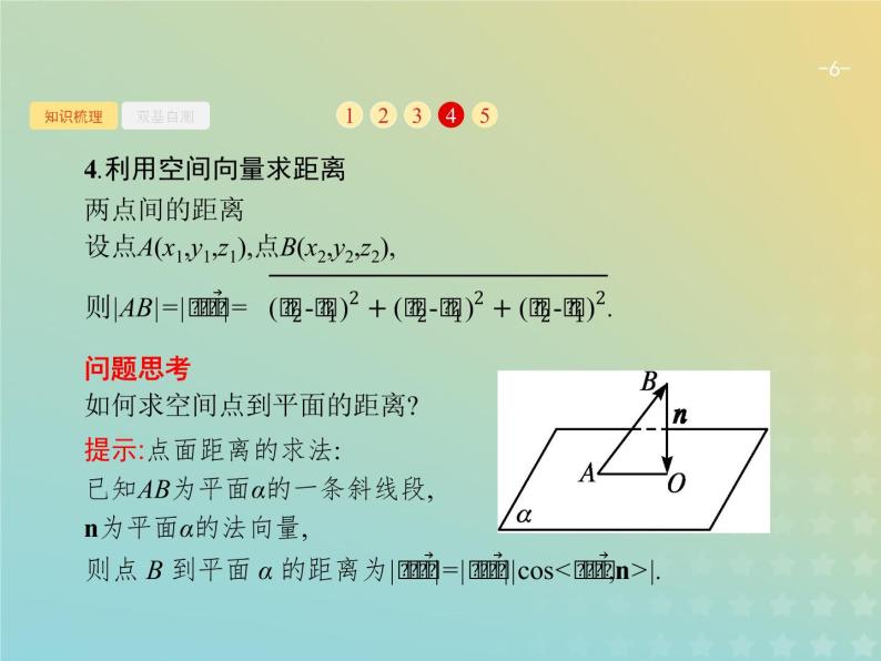 广西专用高考数学一轮复习第八章立体几何7立体几何中的向量方法课件新人教A版理06