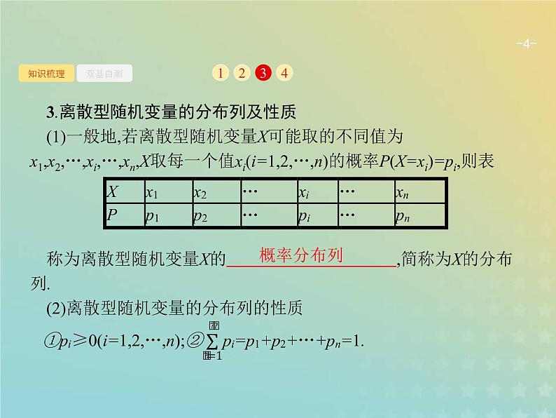 广西专用高考数学一轮复习第十二章概率3离散型随机变量及其分布列课件新人教A版理第4页