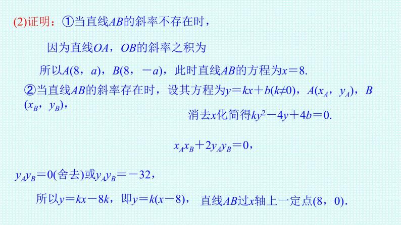 3.3.2抛物线的简单几何性质第三课时课件-2021-2022学年高二上学期数学人教A版（2019）选择性必修第一册05