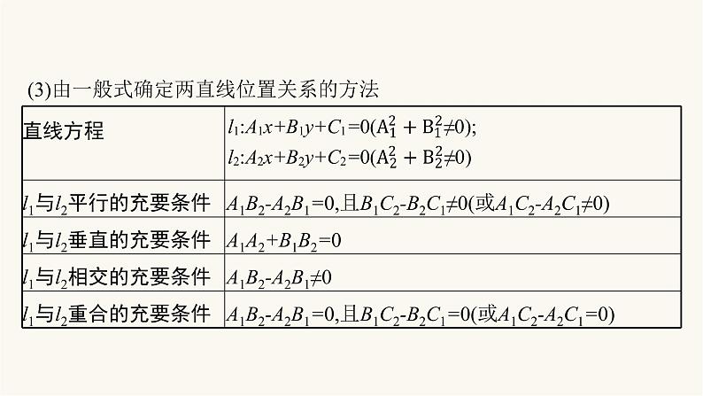 新教材高考数学一轮复习第8章8.2直线的交点坐标与距离公式课件05