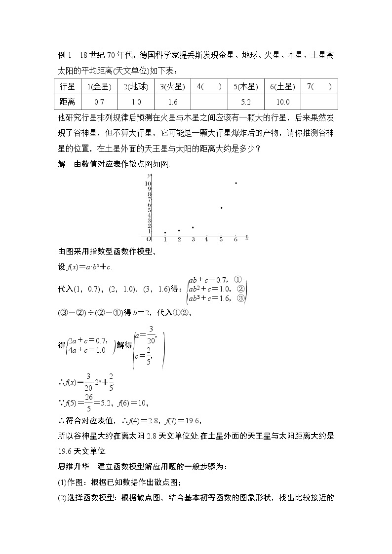【最新版】高中数学（新教材北师大版）必修第一册2.1 实际问题的函数刻画03