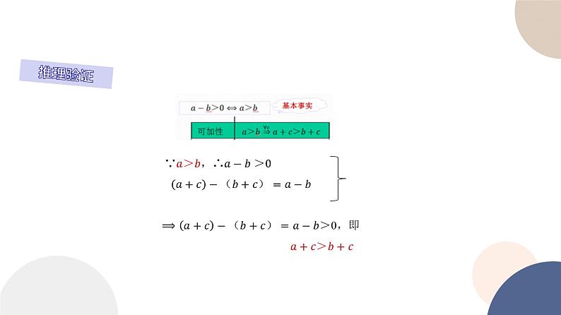 人教B版高中数学必修第一册 2.2.1《不等式及其性质》课件PPT第6页